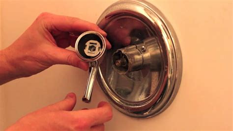 How to replace a Moen shower handle